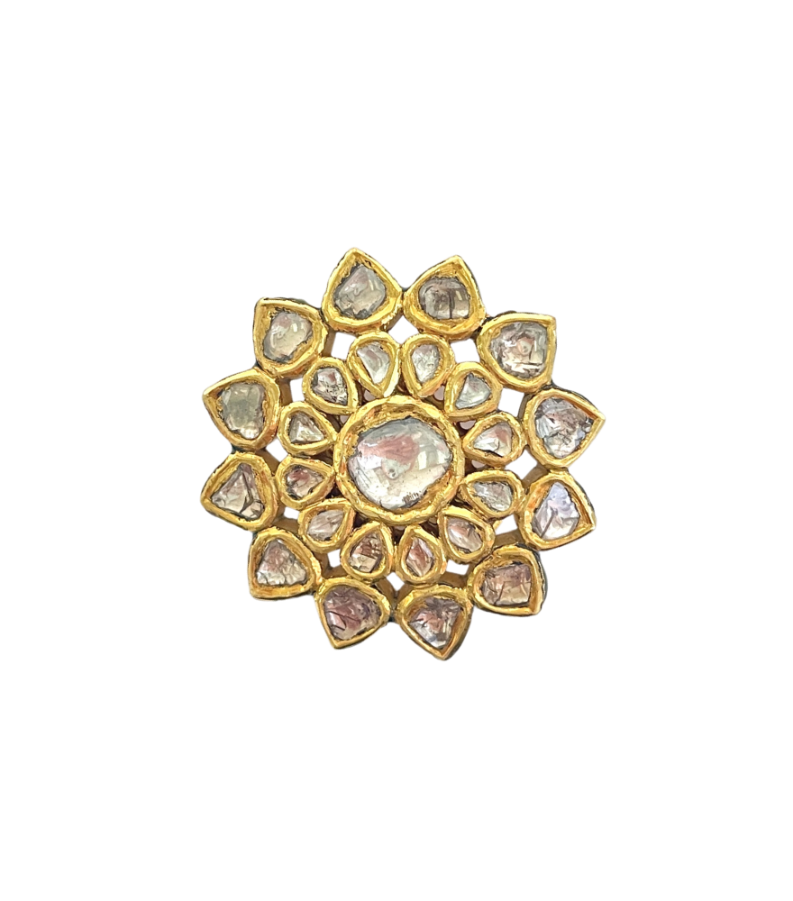 Rani Stud Earrings in 18k Gold