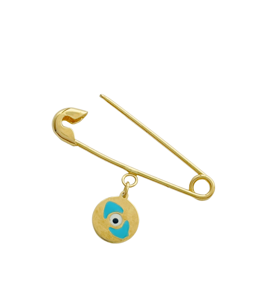 Esma Brooch Pin in 18K Gold