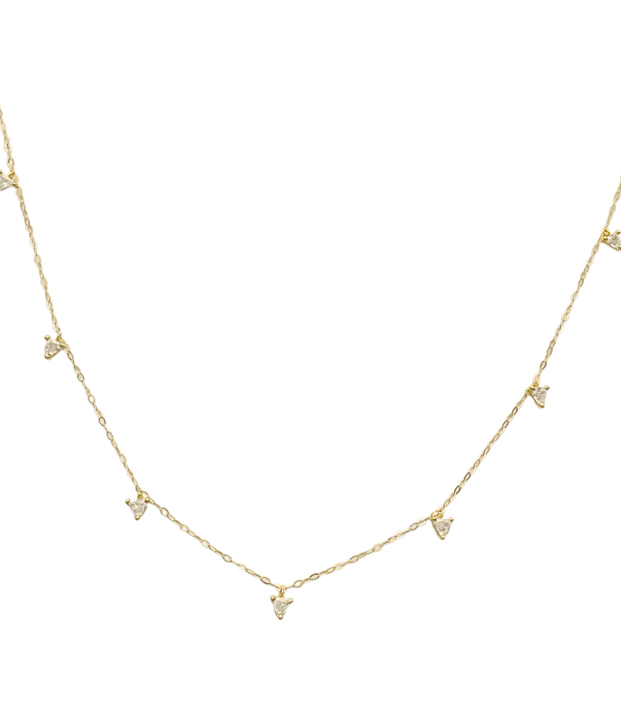 Starlight Charm Necklace in 18k Gold
