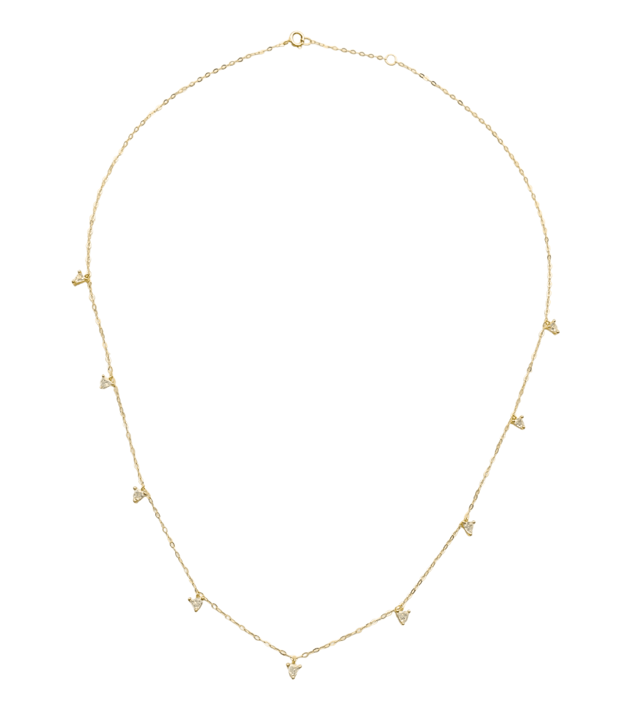 Starlight Charm Necklace in 18k Gold