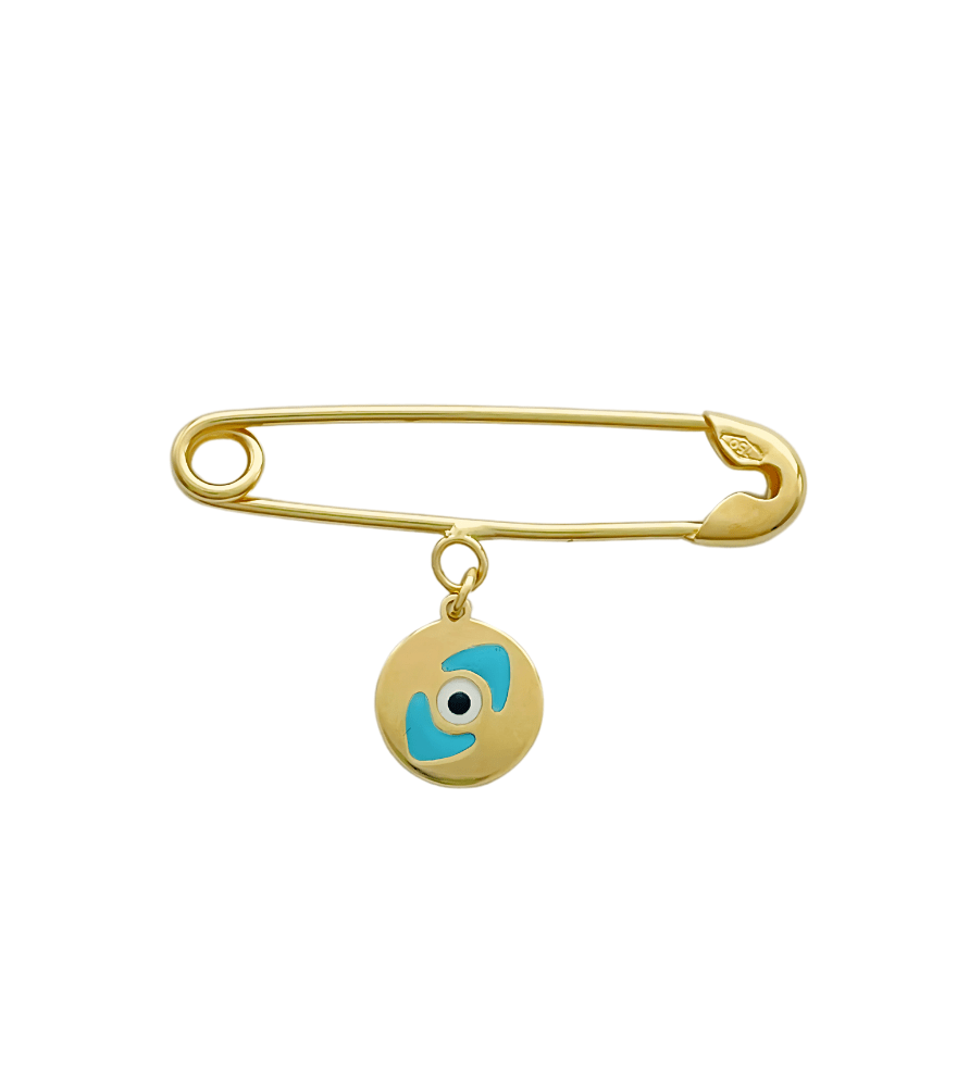 Esma Brooch Pin in 18K Gold