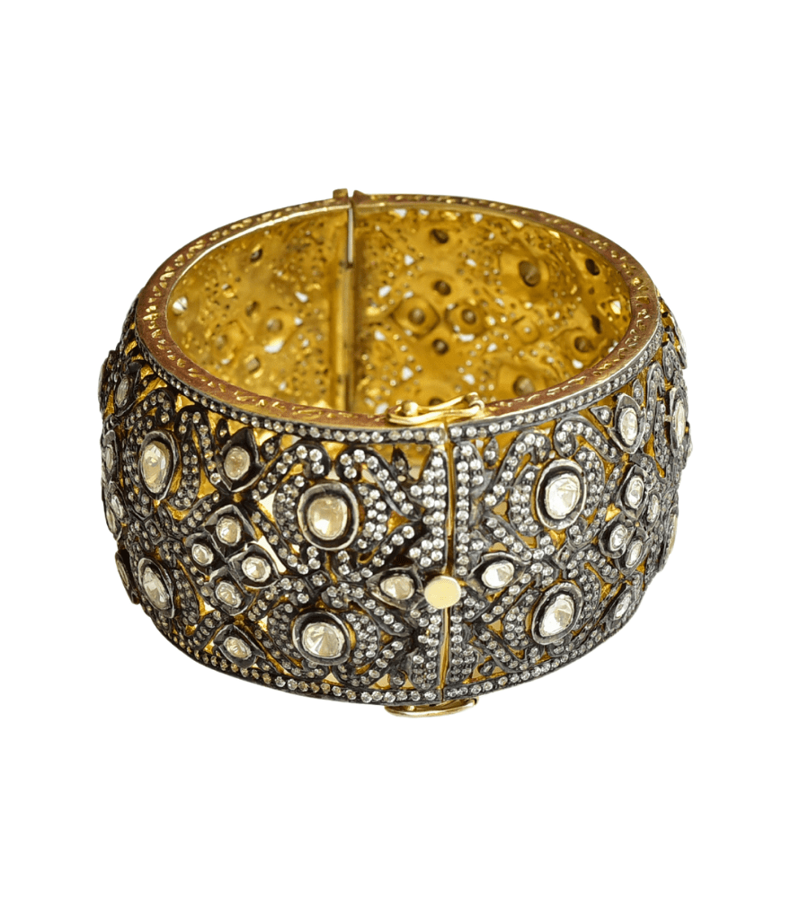 Bina Cuff in Sterling Silver