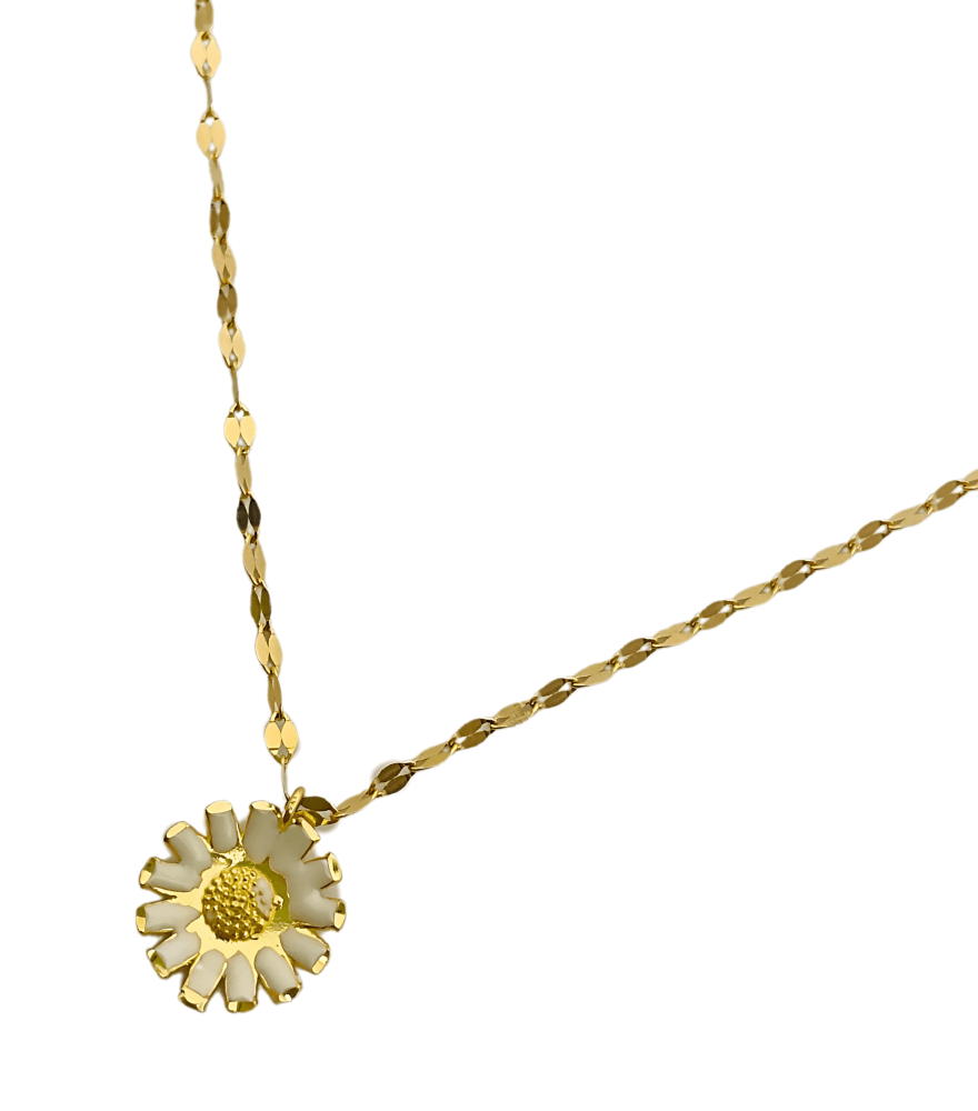 Golden Bloom Pendant Necklace in 18kt Gold