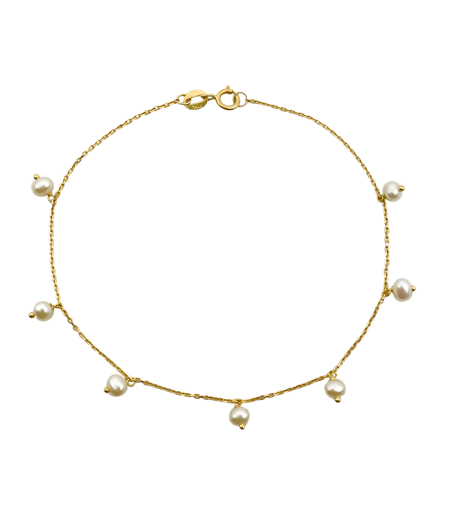 Ivory pearl  Bracelet in 18K Gold