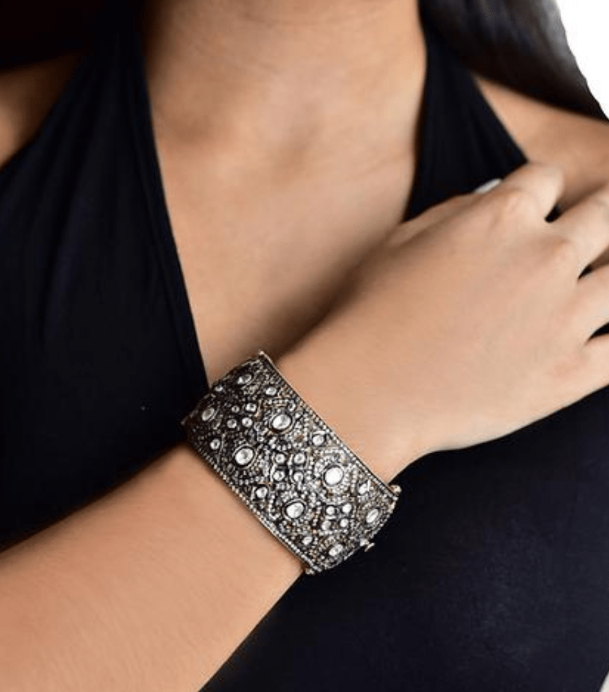 Bina Cuff in Sterling Silver