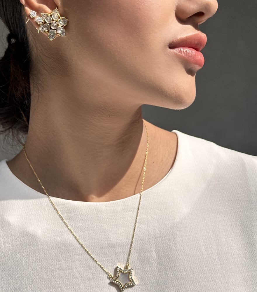 Nalini Stud Earrings - Big