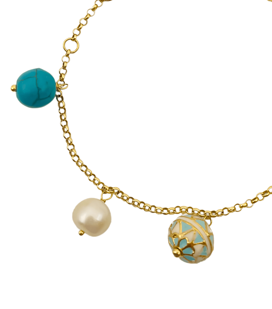 Feroza Charm Bracelet
