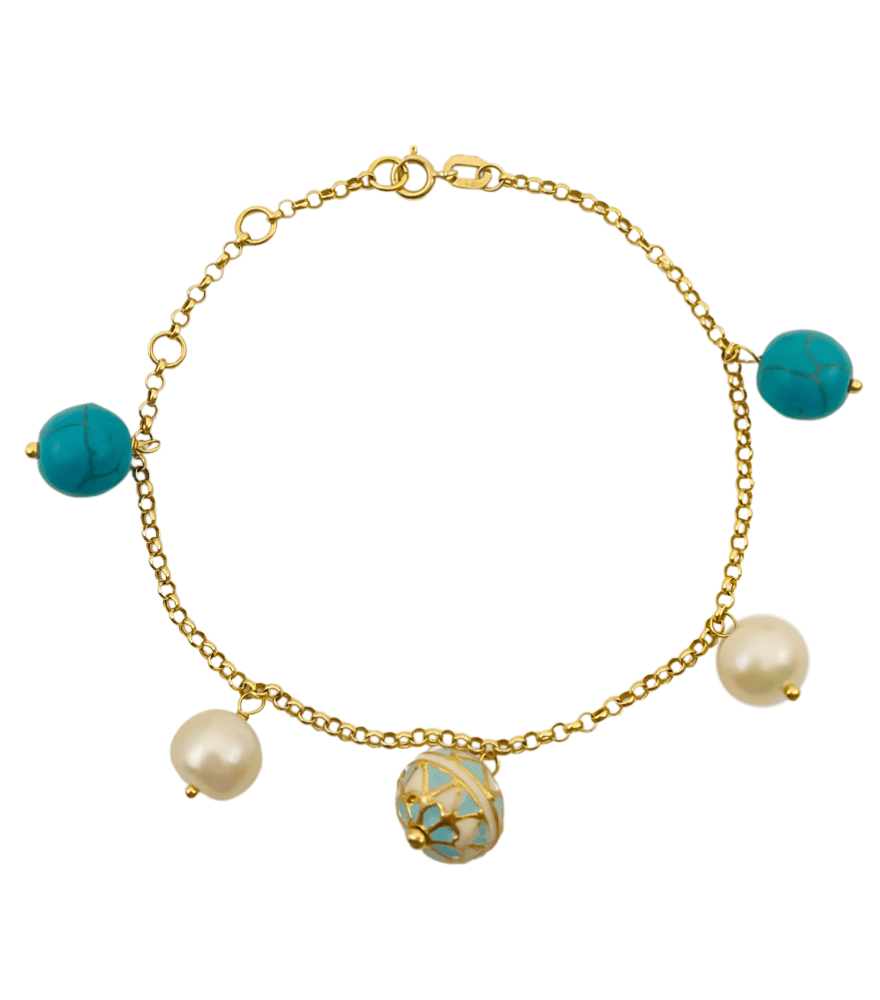 Feroza Charm Bracelet