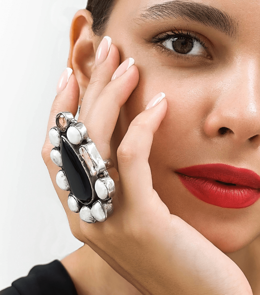 Nayana Ring in Sterling Silver