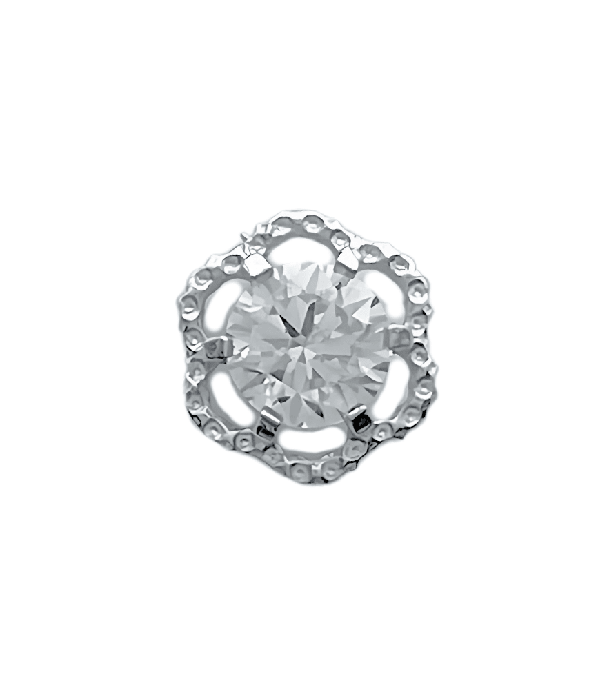 Cosmos Single Stud in 18K Gold