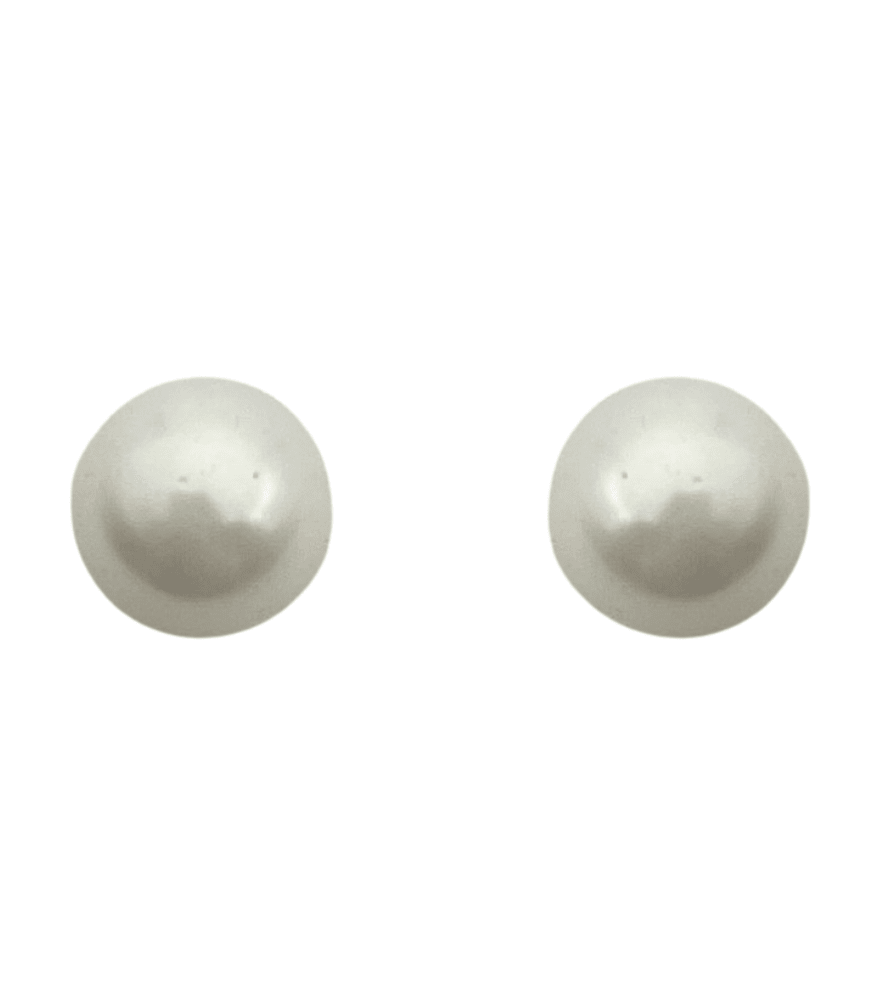 Aurora Pearl Stud earrings  in 18k gold