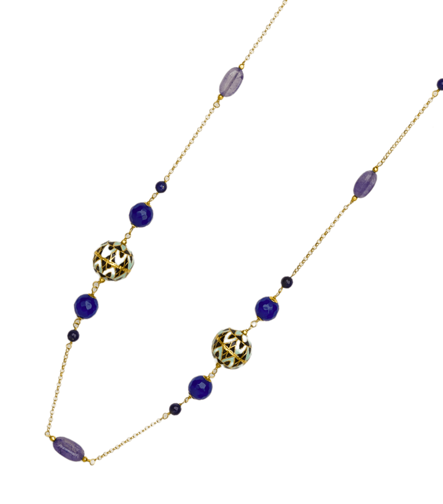 Lavanya Pearl Necklace in 18k Gold