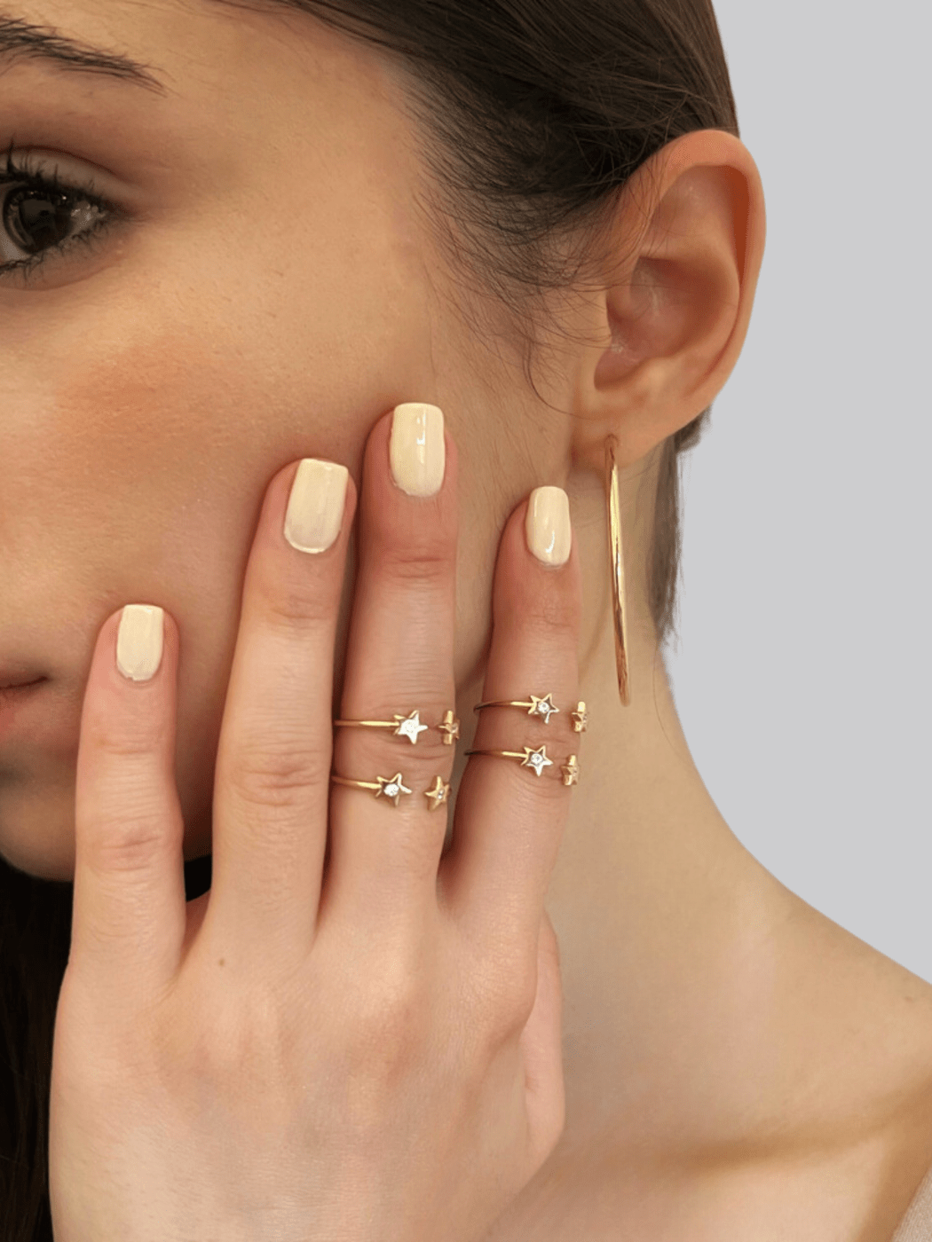 Stella Star Ring in 18kt Gold