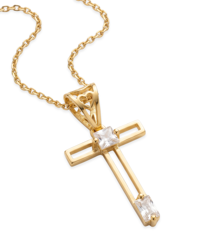 Closeup of Letter 'T' Initials Pendant Necklace in 18k Gold Fixed Length Yellow with Hallmark Stamp Metal 1.2gms
